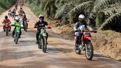 Kapolda Kaltara Pimpin Patroli Roda Dua ke Pelosok Bulungan
