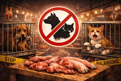 Tok! Pemprov Kaltim Terbitkan Surat Edaran Larangan Perdagangan Daging Anjing dan Kucing