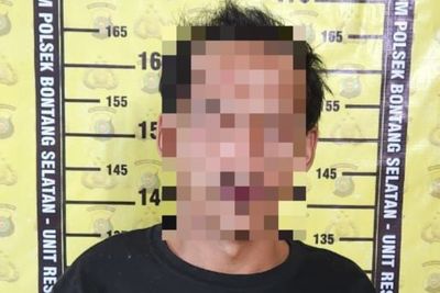 Sempat Kabur, Pria Bersenjata Badik Diringkus Polisi di Depan THM Bontang Selatan