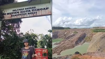 Hutan Kota Berau atau Tambang Tersembunyi? Sindiran Menohok Melanie Subono: Keren Ya Hutan Kotanya!