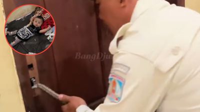Bayi Terjebak di Kamar Bikin Orang Tua Panik, Damkar Turun Tangan