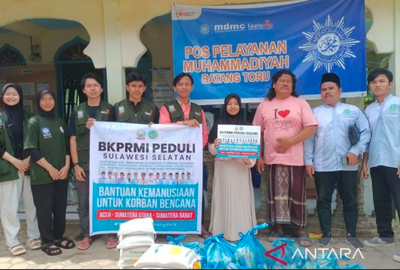 Bantuan Kemanusiaan BKPRMI Mengalir ke Wilayah Terdampak Bencana Tapsel
