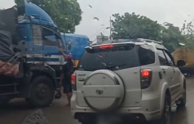 Pak Ogah Pungli Truk di Outer Ring Road Jakbar, Pelakunya Langsung Diciduk Polisi