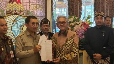 Peluncuran Penunjukan Pimpinan Keraton Solo, Fadli Zon Paparkan Tujuan Utamanya