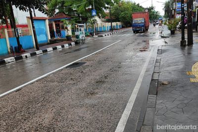 Pasca Hujan Deras Akhir Pekan, Genangan di Ruas Jalan Utama Jakarta dan 15 RT Dinyatakan Surut