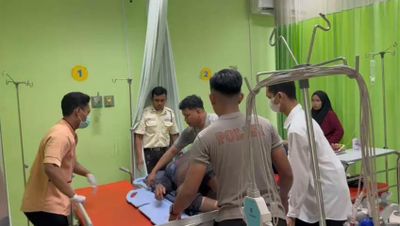 Personel Polres tarakan Selamatkan Seorang Ibu dari Serangan Buaya di Waduk Persemaian