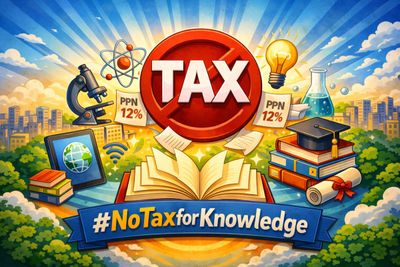 AMSI Gaungkan #NoTaxforKnowledge, Dorong Akses Ilmu Tanpa Beban Pajak