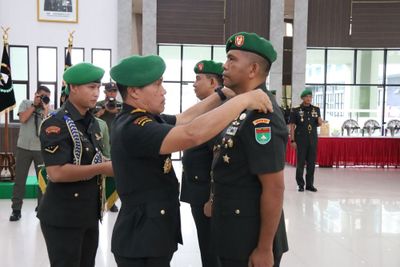 Pangdam XIX Tuanku Tambusai Pimpin Sertijab Danrem 031 Wira Bima di Pekanbaru