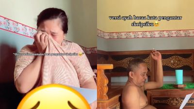 Tangis Orang Tua Pecah Saat Membaca Pengantar Skripsi Anak Ceweknya
