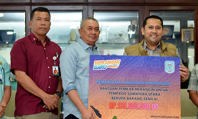 Dukungan Antarwilayah Jadi Energi Baru Pemulihan Bencana di Sumut