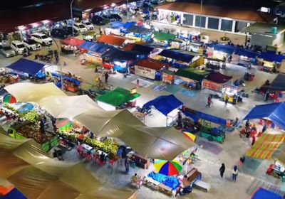 Pasar Kepandean Baru Wisata Malam Keluarga Kota Serang