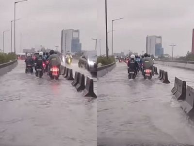 Flyover Pesing Jakbar Banjir Pagi Ini, Tinggi Genangan Capai 15 Cm