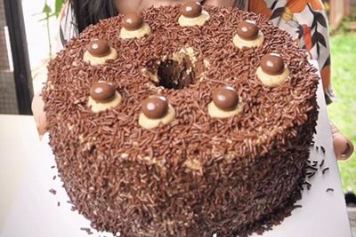 Resep Kue Chiffon Cokelat Gluten Free, Lembut, Legit tapi Tetap Light