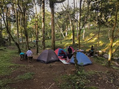 Camping Keluarga di Joben Evergreen Lombok, Wisata Alam Sejuk di Kaki Gunung Rinjani