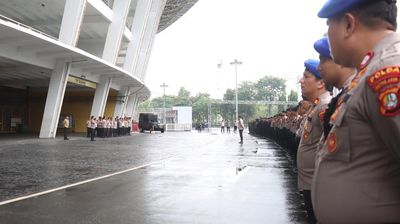 Amankan Laga Persija Vs Madura United di GBK Malam Nanti, 1.300 Personel Gabungan Dikerahkan