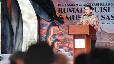 Rumah Puisi Taufiq Ismail Resmi Menjadi Museum Sastra Indonesia