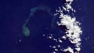 Mengamati Peningkatan Aktivitas Vulkanik Gunung Kavachi Melalui Citra Satelit