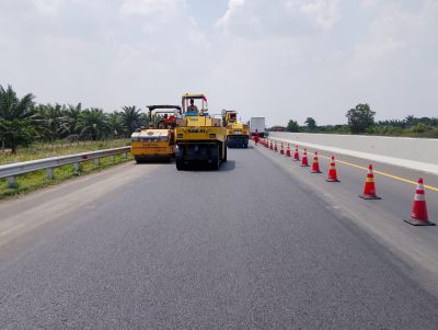 Sejumlah Titik Ruas Tol Lampung Diperbaiki, Target Rampung Akhir Januari
