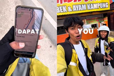 Viral! Kisah Driver Ojol Samarinda Girang Dapat Orderan ke Bontang, Tempuh 3 Jam Demi Rp248 Ribu