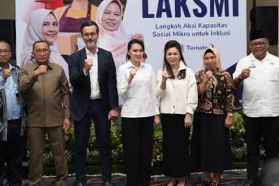 Kick-Off Program LAKSMI di Ternate, Gubernur Sherly Dorong UMKM Perempuan Naik Kelas