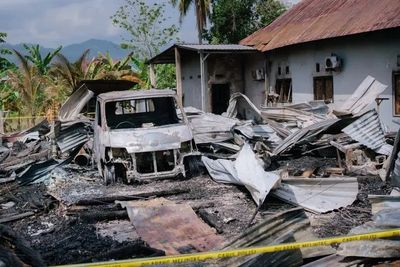 Kakek di Palopo Tewas Terjebak Api Saat Rumah dan Toko Meubel Kebakaran