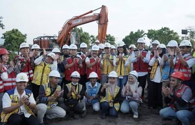 Didampingi Wamen PUPR, Bupati Karangasem Tinjau Progres Sekolah Rakyat Bali di Kubu