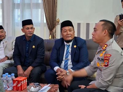 DPRK Beri Penghargaan kepada Kapolres Aceh Tengah atas Peran dalam Penanganan Bencana
