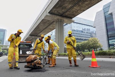 Tunda Perbaikan Jalan Rusak di Jakarta, Pramono Anung: Percuma Jika Masih Hujan, Aspal Pasti Terkelupas Lagi
