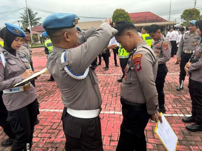 Personel Polresta Bulungan Dioperasi Gaktibplin oleh Propam Polda Kaltara