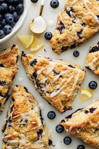 Resep Blueberry Scones: Kue Manis dari Inggris yang Siap Disajikan di Rumah!