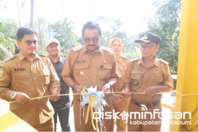 Pemkab Sukabumi Resmikan IGD Puskesmas dan Jembatan Leuwi Reuming di Kalibunder