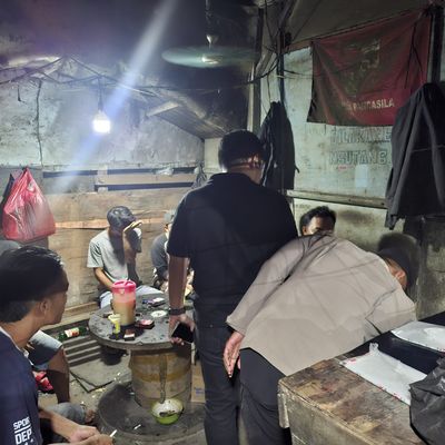 Ratusan Botol Miras Dan Tuak Disita Dalam Ops Pekat Maung 2026 Polres Serang
