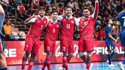 Dominasi Indonesia di Klasemen Grup A Piala Asia Futsal 2026