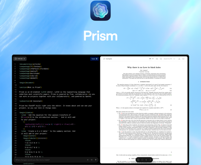 OpenAI Rilis Prism, Program Ruang Kerja Ilmiah yang Bantu Penelitian dengan Cepat