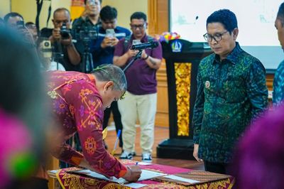 Direksi Perumda MGS Resmi Dilantik, Pemerintah Badung Dorong Ketahanan Pangan Lokal