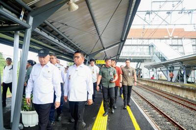 Stasiun Jatake kabupaten Tangerang Resmi Dibuka