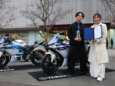 Yamaha YZF-R3 R25 Produksi Indonesia Menang Penghargaan Desain Bergengsi Jepang