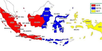 Pembagian Waktu di Indonesia: Sejarah, Dasar Penetapan, dan Wilayah WIB, WITA, WIT