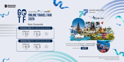 Hanya 7 Hari! Garuda Online Travel Fair 2026 Resmi Dibuka, Jakarta-Singapura Mulai Rp3 Jutaan