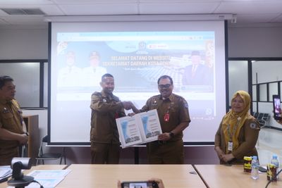Diskominfo Bontang Luncurkan Website Resmi untuk 5 OPD dan 2 Kelurahan