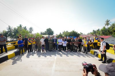 Gubernur Sulsel Resmikan Jembatan Balampangi, Akses Sinjai-Bulukumba Kini Lebih Lancar