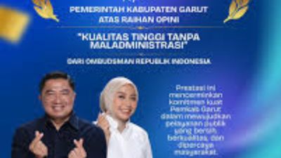 Pemkab Garut Raih Opini Pelayanan Publik Berkualitas Tinggi dari Ombudsman RI