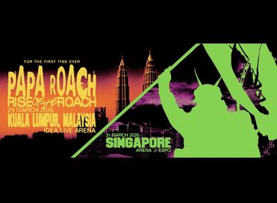 Band Rock Papa Roach Konser Perdana di Malaysia dan Singapura, Penggemar Indonesia Yuk Siapin Energimu!