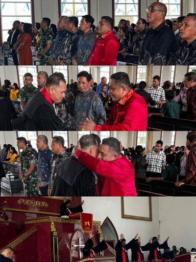 Sertijab Sekretaris Klasis GPM Masohi, Kemenag Dorong Penguatan Pelayanan Gereja