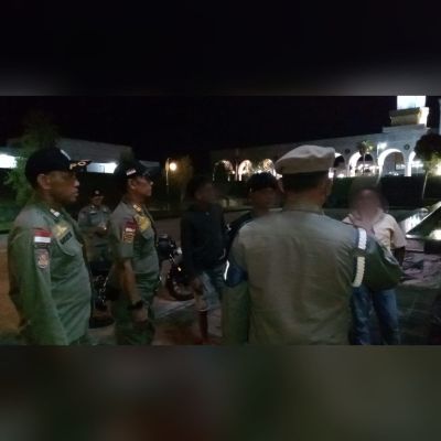 Jaga Keselamatan Anak, Satpol PP Nunukan Gelar Patroli Jam Malam Pelajar