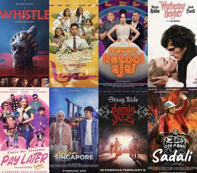 Daftar Lengkap 22 Film Bioskop Februari 2026 Beserta Sinopsisnya