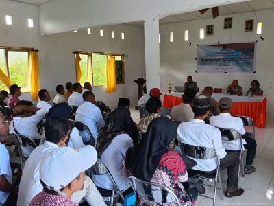 Kemenkum Maluku Sosialisasikan KUHP Nasional, Warga Pulau Haruku Diajak Pahami Hukum Pidana Baru