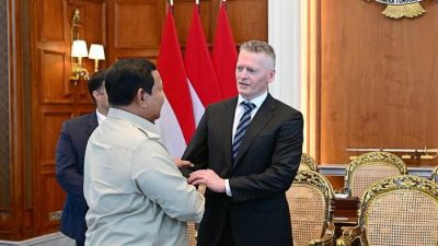 Prabowo Bahas Inovasi Teknologi dengan Garuda dan Embraer di Istana Merdeka
