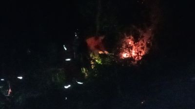 Api Lalap Hutan Lindung di Juata Permai, Warga Temukan Botol Thinner
