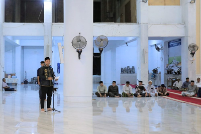 Pelantikan BKM Lueng Bata, Afdhal Tegaskan Komitmen Pemko Makmurkan Masjid